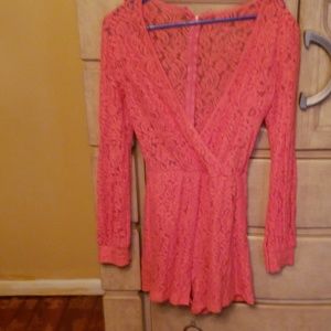 Orange long sleeve jumper